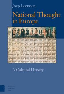 Amsterdam University Press National Thought in Europe - Boek Joep Leerssen (9462989540)
