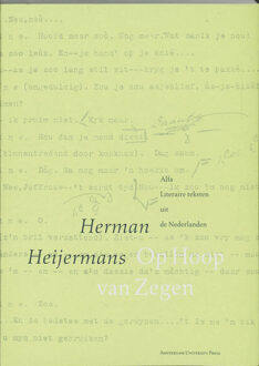 Amsterdam University Press Op hoop van zegen - Boek Herman Heijermans (905356098X)