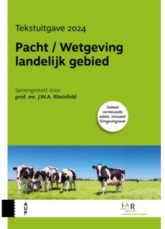 Amsterdam University Press Pacht / Wetgeving Landelijk Gebied - Jeroen Rheinfeld