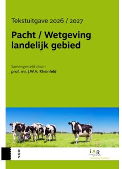 Amsterdam University Press Pacht / Wetgeving Landelijk Gebied - Jeroen Rheinfeld