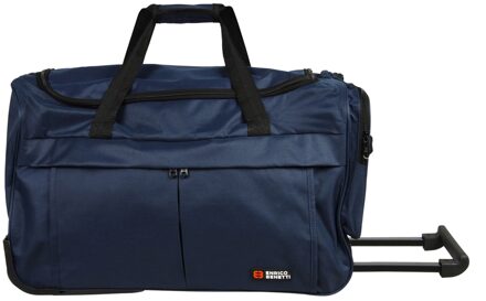 Amsterdam Wheel Bag 55 blue Reistas Blauw - H 33 x B 55 x D 27