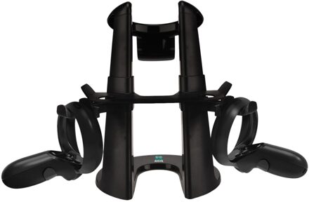 Amvr Vr Stand, headset Display Houder En Controller Mount Station Voor Oculus Rift S / Oculus Quest Headset En Contact Controle