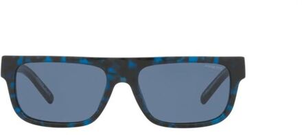 An4278 Schildpad Zonnebril Donkerblauw