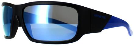 AN4297 Snap II 280622 matzwarte donkergrijze spiegel watergepolariseerde zonnebril