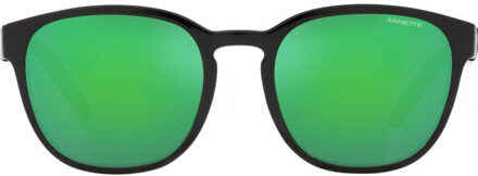 AN4319-2871F2-53 AN4319 53 2871F2 Zonnebril Zwart - One Size