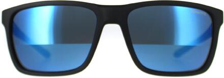 AN4323 Sokatra 287655 matzwart blauwe zonnebril - One Size