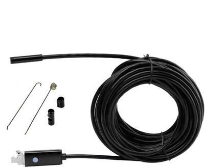 AN99 8mm 6 LED PC Android Endoscoop 2 M/5 M/10 M USB Borescope Mobiele Lens voor Andriod AN99-8mm-2M