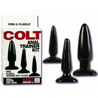 Anaal Trainer Kit Buttplug - Zwart