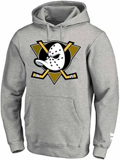 Anaheim Ducks Heren Hoodie Lichtgrijs - M