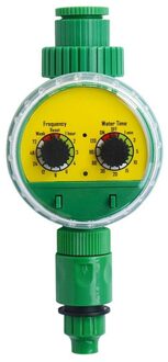 Analoge Twee Dial Plastic Water Timer Valve Multifunctionele Tuin Automatische Elektronische Kraan Irrigatie Controller