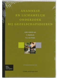 Anamnese lichamelijk onderzoek gezelschapsdieren + CD-ROM - Boek Springer Media B.V. (9031336912)