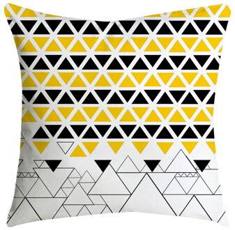 Ananas Blad Geel Kussensloop Sofa Auto Taille Gooi Kussenhoes Home Deco Luxe Sierkussen Office Наволочки Декоративные