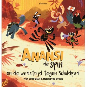 Anansi De Spin En De Wedstrijd Tegen Schildpad - Anansi De Spin - Iven Cudogham