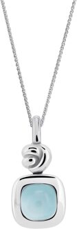 'Anat' Dames 925 Sterling Zilver Set: Ketting + Oorbellen + Ring - Zilver SET-7467