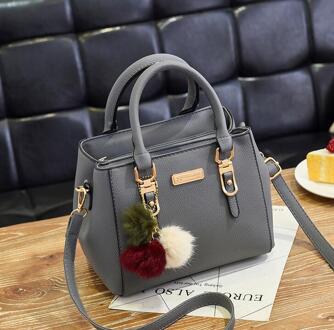 ANAWISHARE Vrouwen Handtassen Lederen Schoudertassen Dames Tote Crossbody Tassen Voor Vrouwen Messenger Bags Bolsa Feminina Bolsos Mujer donker grijs