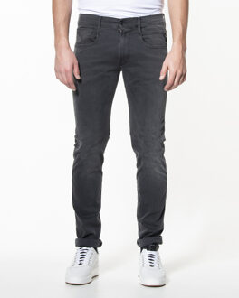 Anbass slim fit jeans met stretch Donkergrijs - W34/L34