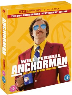 Anchorman: The Legend of Ron Burgundy 20th Anniversary 4K Ultra HD Collector Edition (Includes Blu-ray)