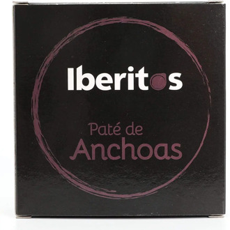 Anchovy IBERITOS-Pate cans 140g-folding carton Pate anchovy 140g-anchovy