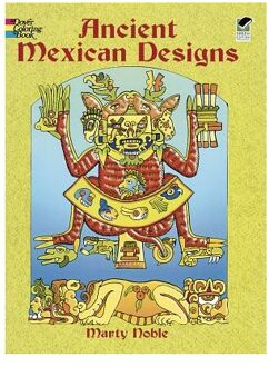 Ancient Mexican Designs Colouring Book - Noble, Marty