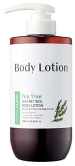 and by mixsoon Tea Tree AHA Retinol Body Lotion 500ml
