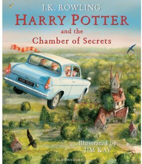 and the Chamber of Secrets - Illustrated Edition - Boek J.K. Rowling (1408845652)