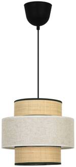 Andaman hanglamp, Ø 30 cm naturel, lichtbruin, zwart