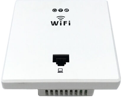 ANDDEAR White Wireless WiFi in Muur AP Hotel Kamers Wifi Cover Mini Wall-mount AP Router Access punt
