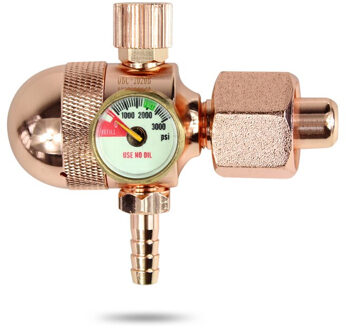 Andeli OBC-2020B Lassen Gas Meter Anti-Val Type Argon Druk Flow Regulator Voor Tig Lasapparaat Argon Reduceerventiel