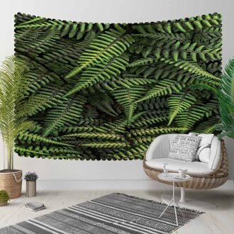 Anders Groene Tropische Jungle Bloemen Bomen Bladeren 3D Print Decoratieve Hippi Bohemian Muur Opknoping Landschap Tapijt Muur Art 140x140
