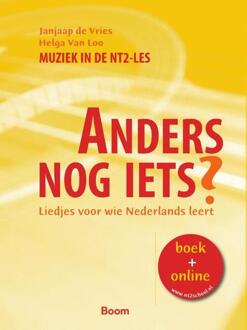Anders nog iets? / NT2 liedjes + online materiaal - Boek Jonas de Vries (908506015X)