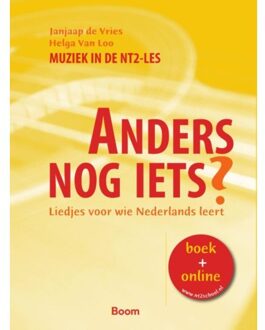 Anders nog iets? / NT2 liedjes + online materiaal - Boek Jonas de Vries (908506015X)