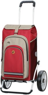 Andersen Royal Shopper Hydro 2.0 boodschappentrolley red Rood