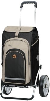 Andersen Royal Shopper Hydro 2.1 black boodschappentrolley Zwart - H 67 x B 35 x D 24 cm
