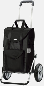 Andersen Royal Shopper Senta (kogellager) boodschappentrolley Black Zwart