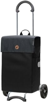 Andersen Scala Hera Boodschappentrolley black Zwart - H 56 x B 36 x D 22 cm