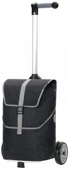 Andersen Unus Shopper Mikkel Boodschappentrolley black Zwart - H 54 x B 34 x D 22 cm
