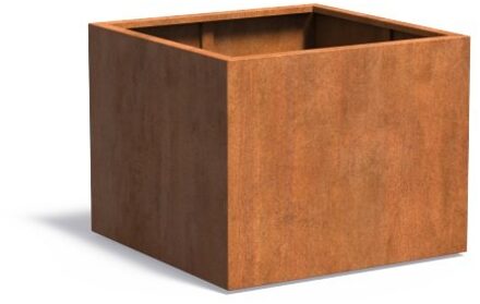 Andes cortenstaal 100x100x80 cm plantenbak