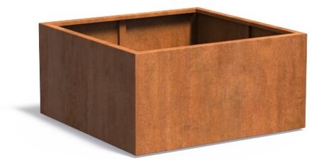 Andes cortenstaal 120x120x60 cm plantenbak