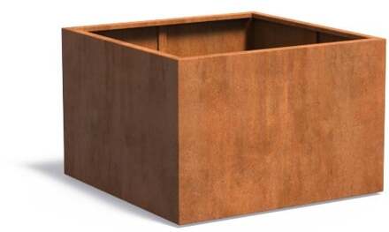 Andes cortenstaal 120x120x80 cm plantenbak