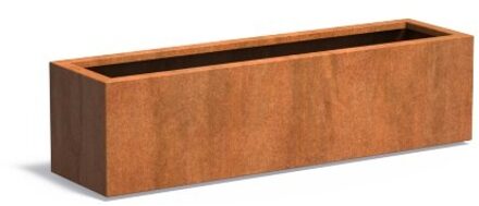 Andes cortenstaal 150x40x40 cm plantenbak