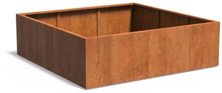 Andes cortenstaal 200x200x60 cm plantenbak