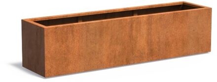 Andes cortenstaal 200x50x50 cm plantenbak