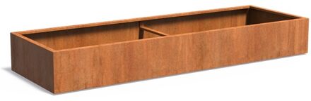 Andes cortenstaal 300x100x40 cm zonder bodem