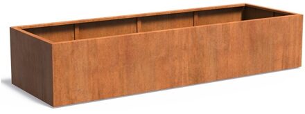Andes cortenstaal 300x100x60 cm plantenbak