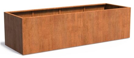 Andes cortenstaal 300x100x80 cm zonder bodem