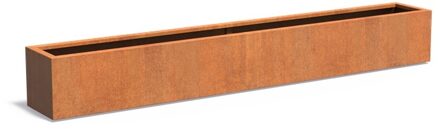 Andes cortenstaal 300x40x40 cm plantenbak