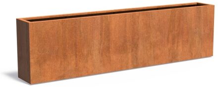 Andes cortenstaal 300x40x80 cm plantenbak