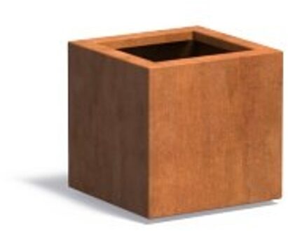 Andes cortenstaal 40x40x40 cm plantenbak