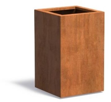 Andes cortenstaal 50x50x80 cm plantenbak