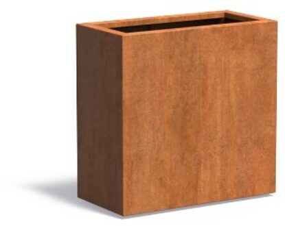 Andes cortenstaal 80x40x80 cm plantenbak